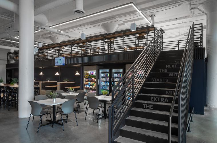 Riverstone Logistics - Break Room Stair