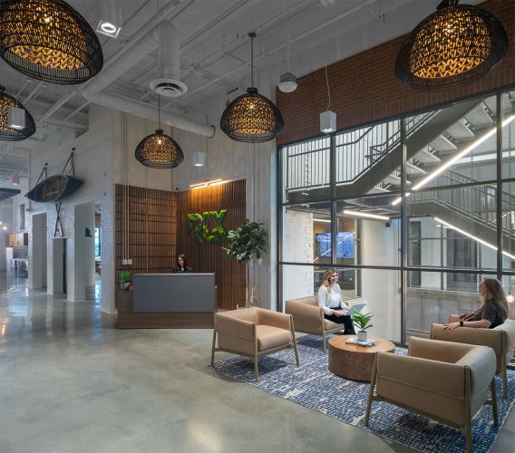 Riverstone Logistics - Reception desk