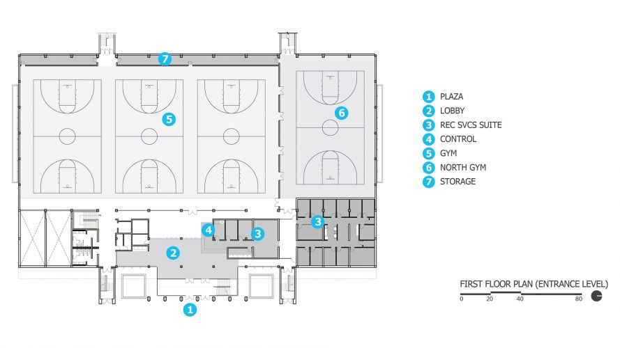 UNCC-Belk-Gym-First-Floor-Plan