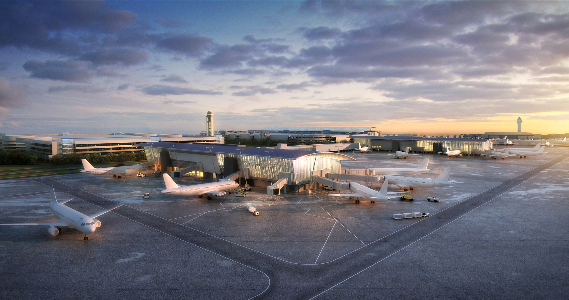 Charlotte Douglas International Airport Concourse A Expansion Phase II   SW 004 